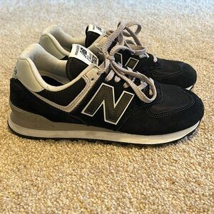 New Balance 574 black womens NB
